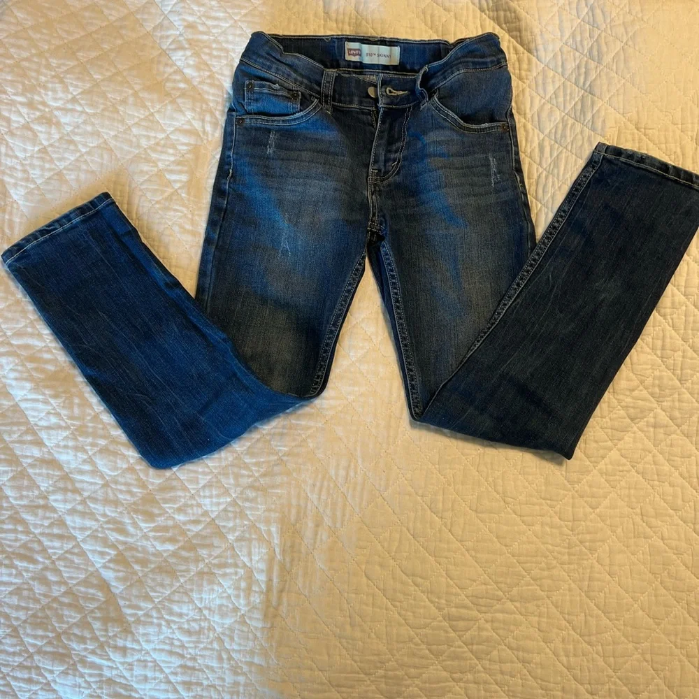 Boys Levi's jeans 510 skinny size 10 - Picture 4 of 8